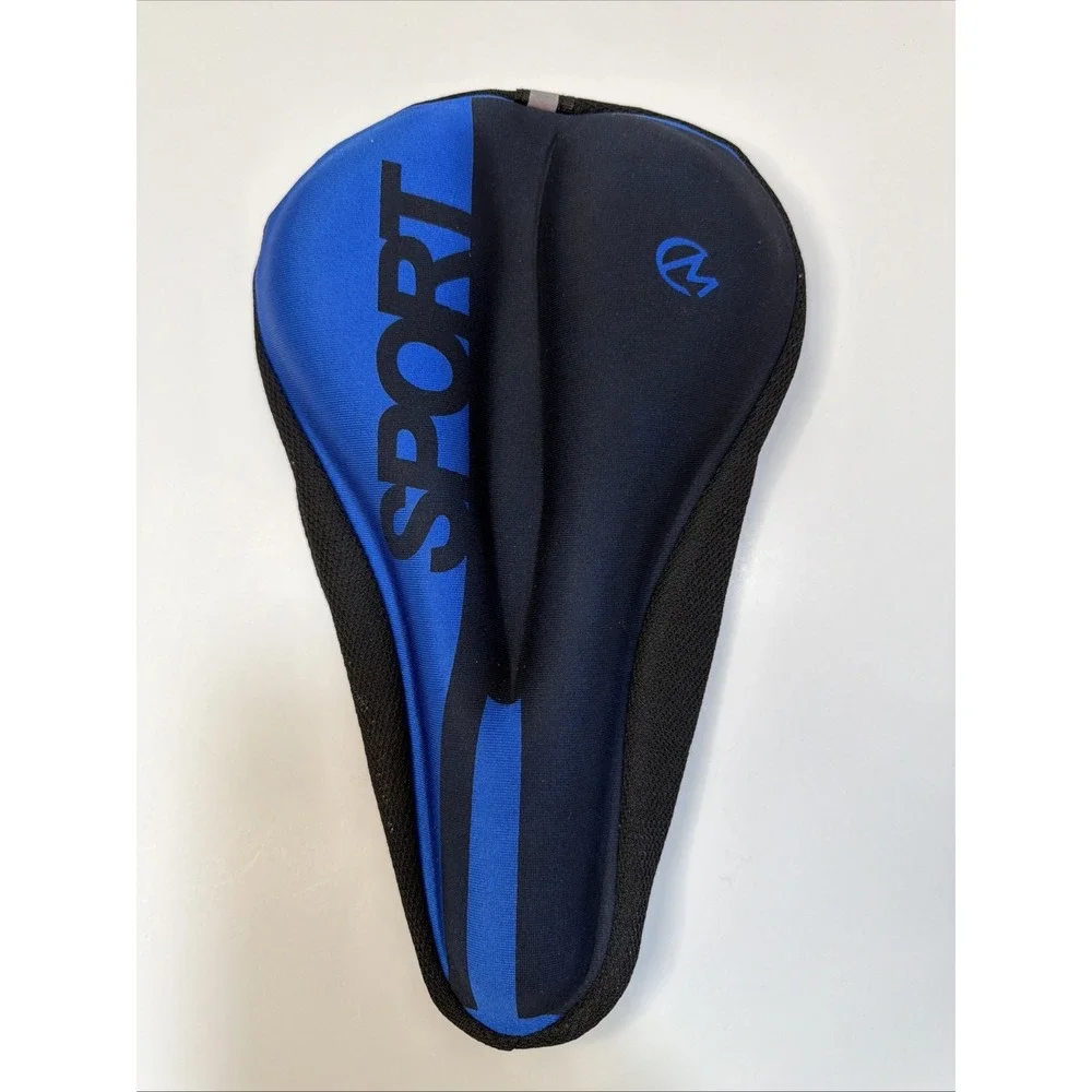 Bike Seat Cover Comfort Cushion Cover Soft Padded Mountain Bicycle Saddle Sports
